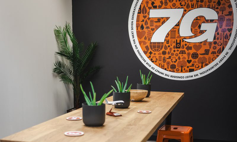7G office with table