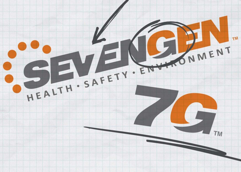 Graphic explaining the meaning of the SevenGen logo, illustrating its symbolism and design elements.