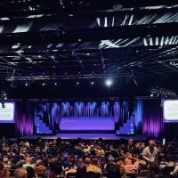 Screenshot ARIA Connect 2026 conference stage