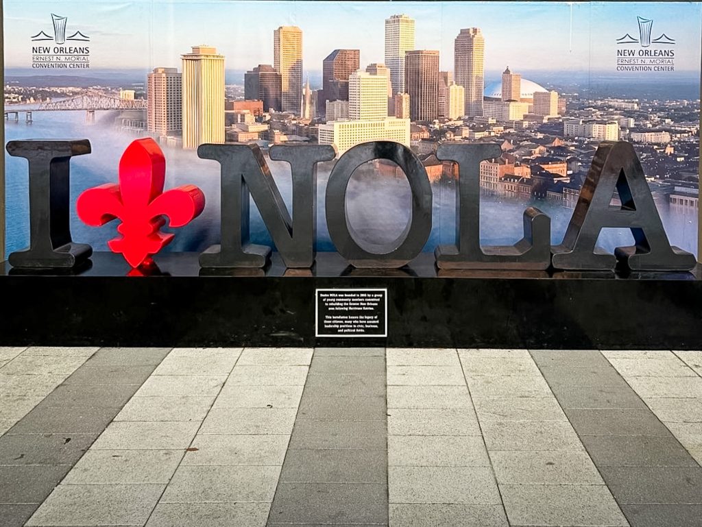 I love NOLA sign in New Orleans