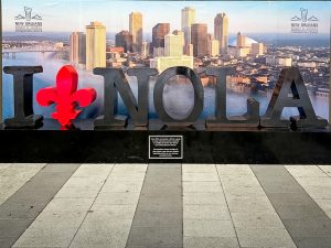 Screenshot I love NOLA sign in New Orleans